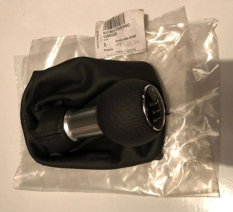 Audi A3 8L gałka mieszek zmiany biegów S-Line oryginał 6 biegów nowa 8L0863278BJ RMD