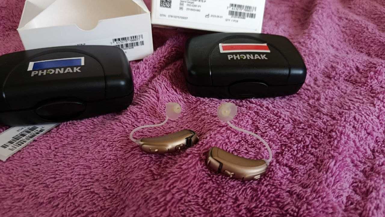 Слуховий апарат phonak vitus+ bte-p/слуховий апарат преміум-класу