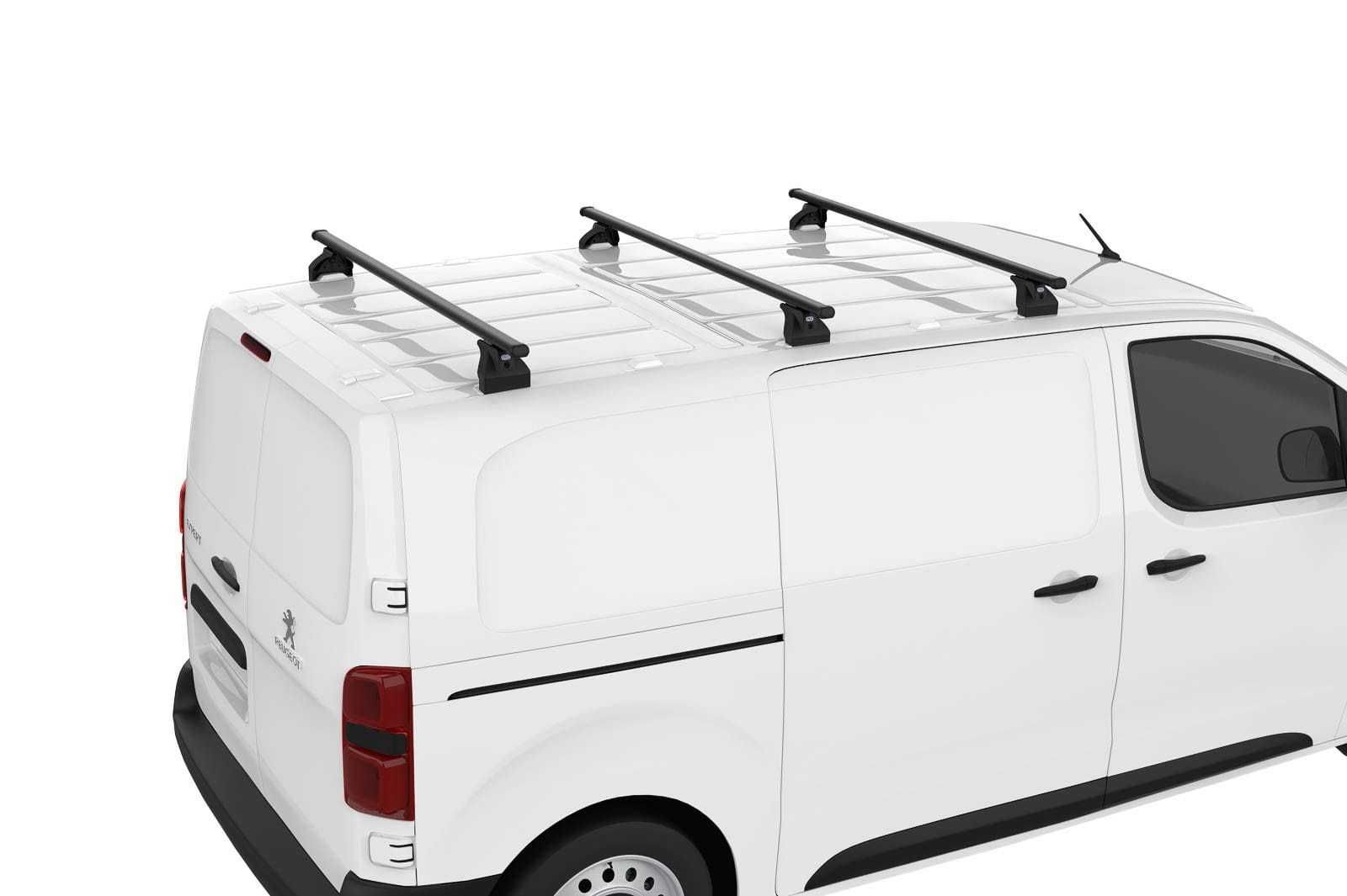 Bagażnik dachowy PEUGEOT Expert II 2007 do 2016 bus bazowy belki 150kg