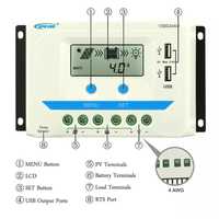 Контроллер заряда (Epsolar) Epever VS1024AU 10А 12/24В