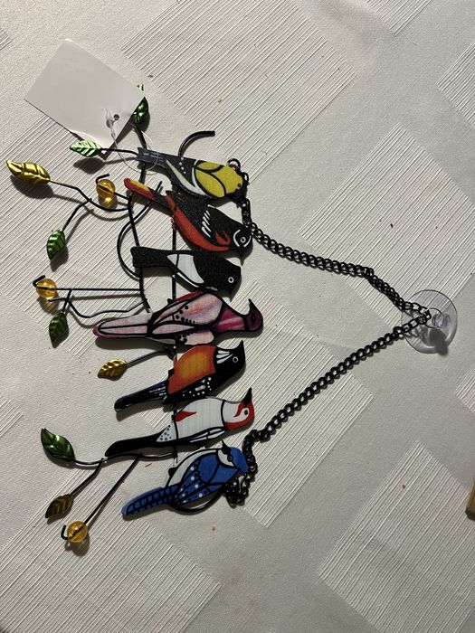 Dekoracja ozdoba ptaszki ptaki na okno