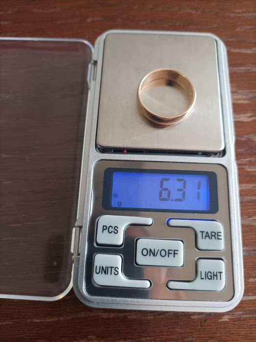 Złota obrączka 14K Warmet