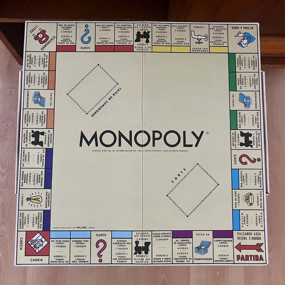 Vendo jogo tabuleiro Monopoly