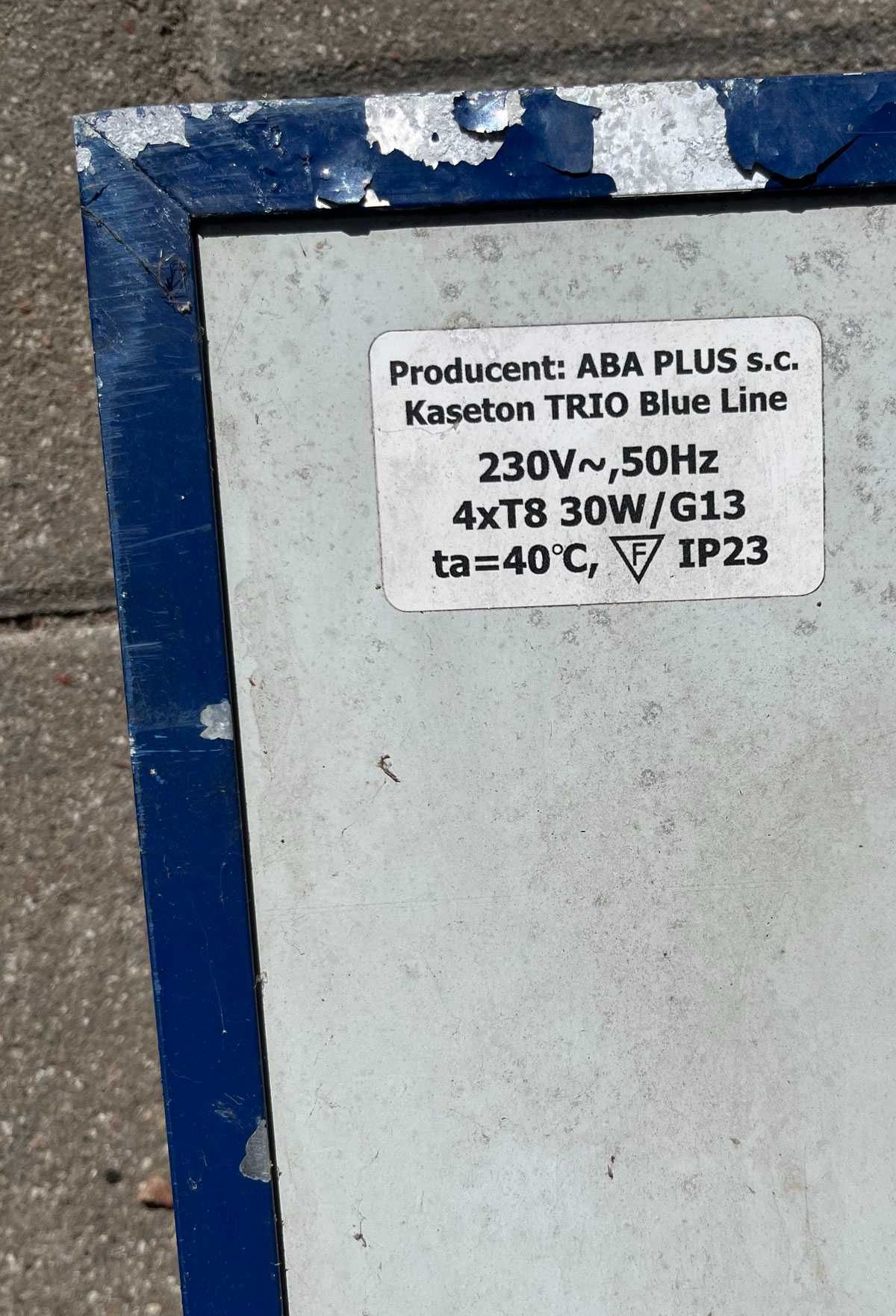 Kaseton reklamowy podświetlany zewnętrzny