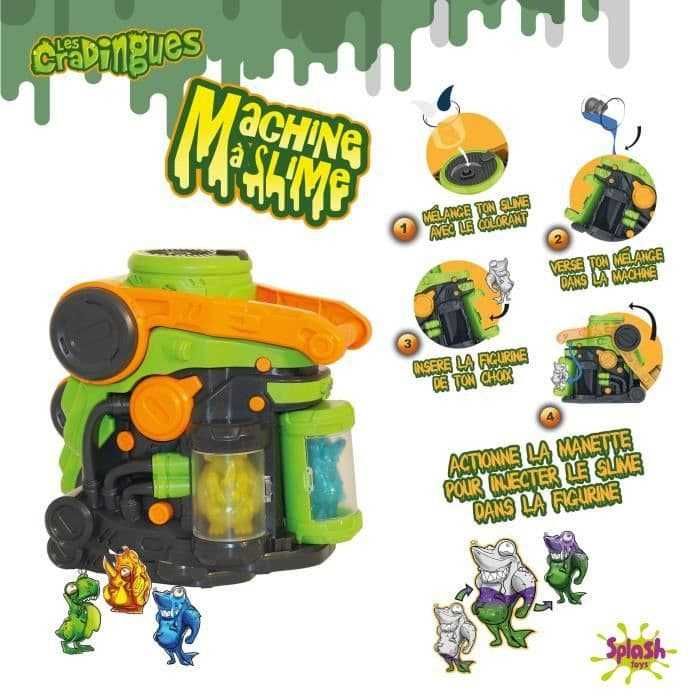 Maszyna do robienia slime Les Cradingues Splash – zabawa dla dzieci!