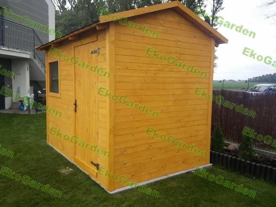 Domek na narzędzia ogrodowy 3m x 2m, drewutnie, place zabaw