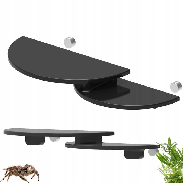 Magnetyczna półka dla skakuna - pająki skaczące Kryjówka TerraZaplecze