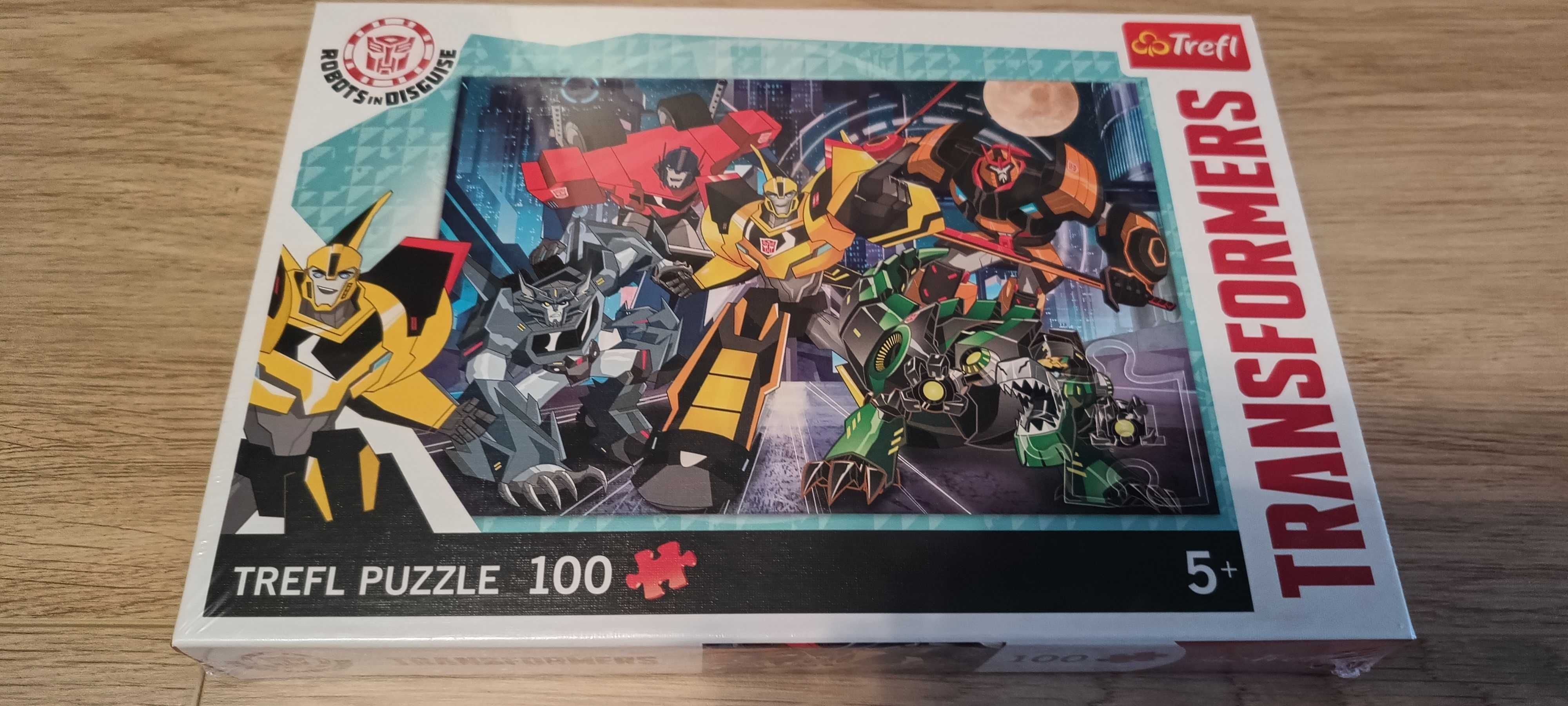 Nowe puzzle Transformers 100 elementów