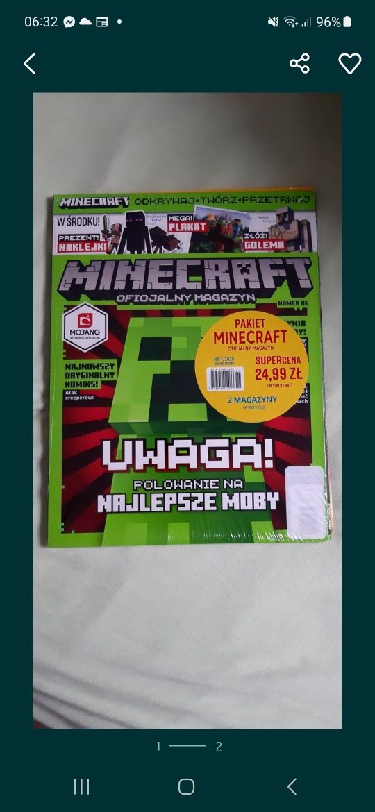 Minecraft dwa nowe magazyny! Magazyn Minecraft!Minecraft dwa nowe maga