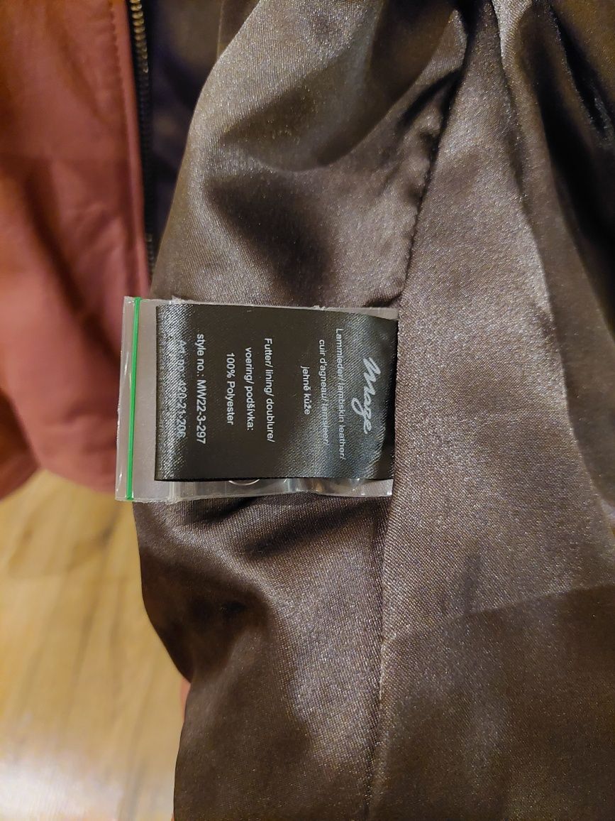 Damska kurtka skórzana r.2XL (42-44) Maze nowa