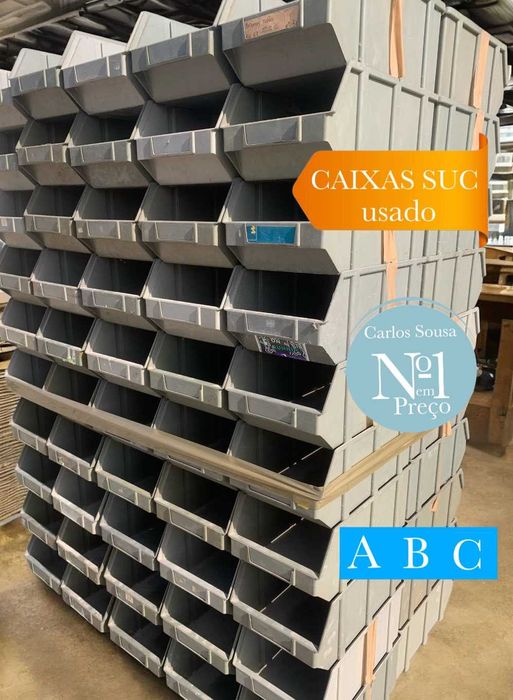 Caixas Organizadoras SUC – Usadas em ótimo estado.