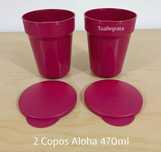 2 Copos Aloha 470 ml Tupperware