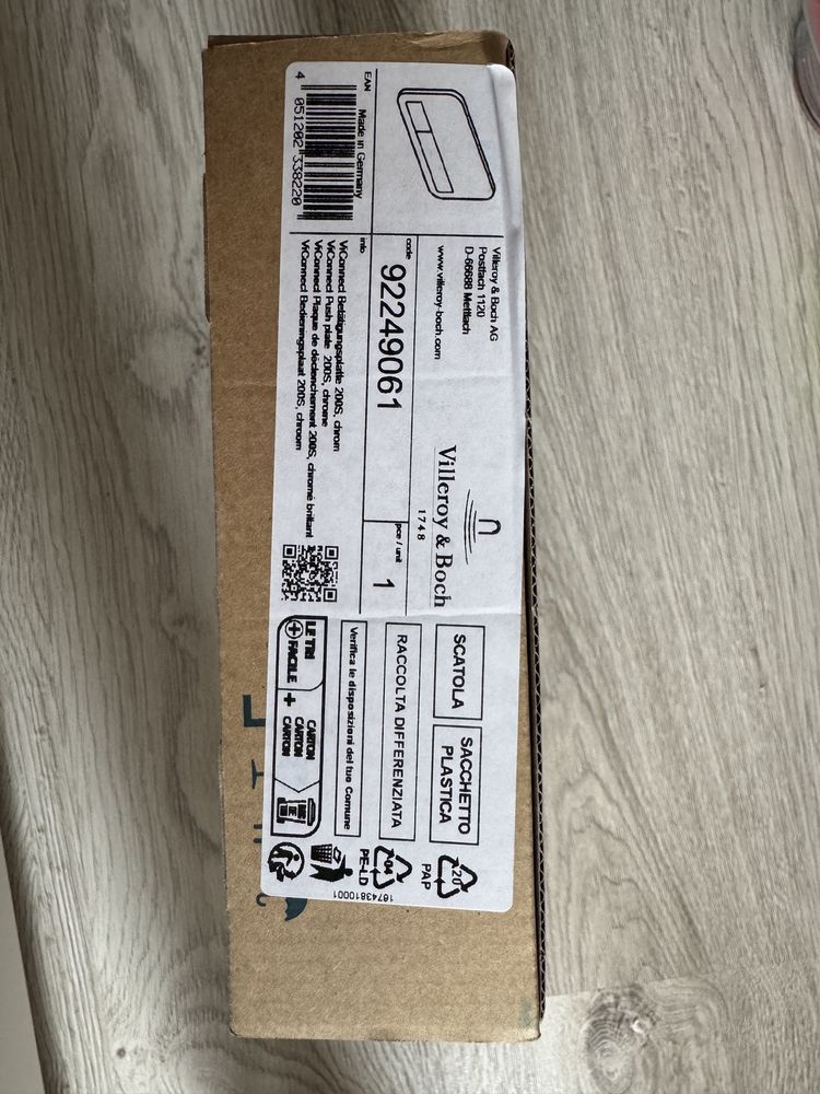 Przycisk spłukujący Villeroy&Boch chrom