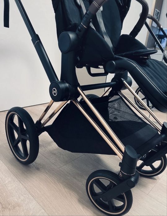Wózek Cybex Priam 4.0 deep black rose gold