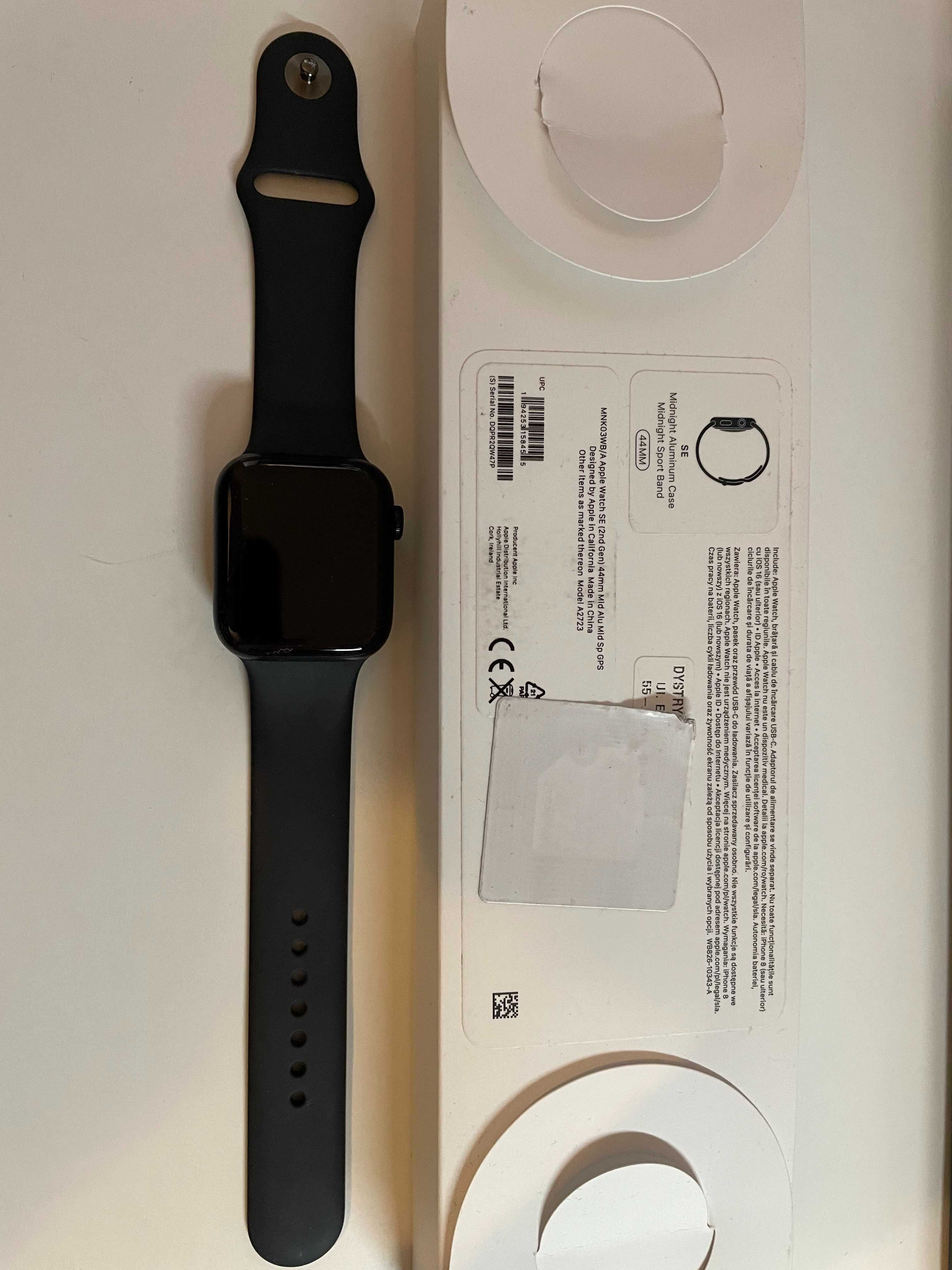 Apple Watch SE gen.2 44mm Czarny