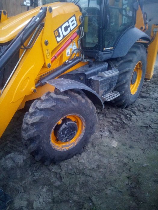 usługi minikoparką i koparko-ładowarką jcb 3 cx