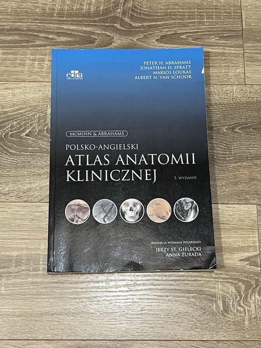 McMinn Atlas anatomii klinicznej polsko-angielski