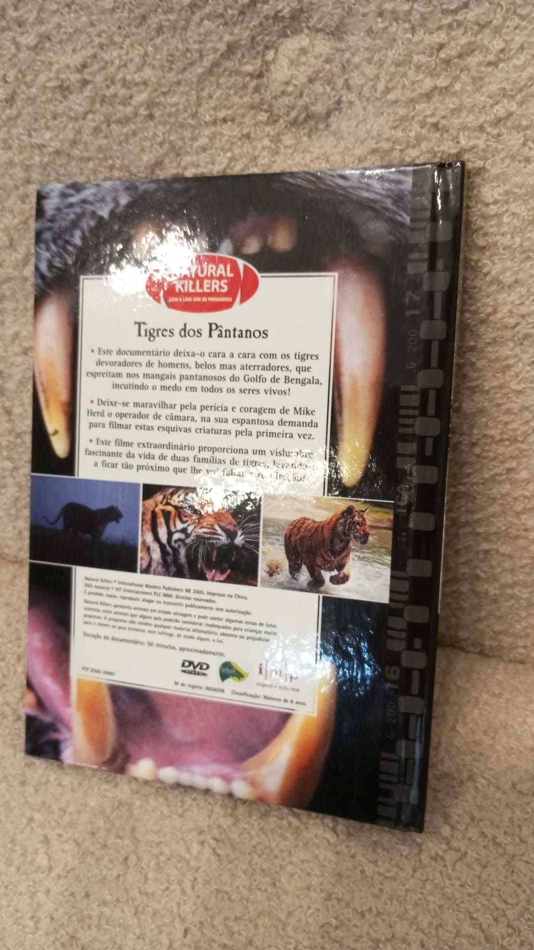 DVD original "Tigres dos Pântanos"