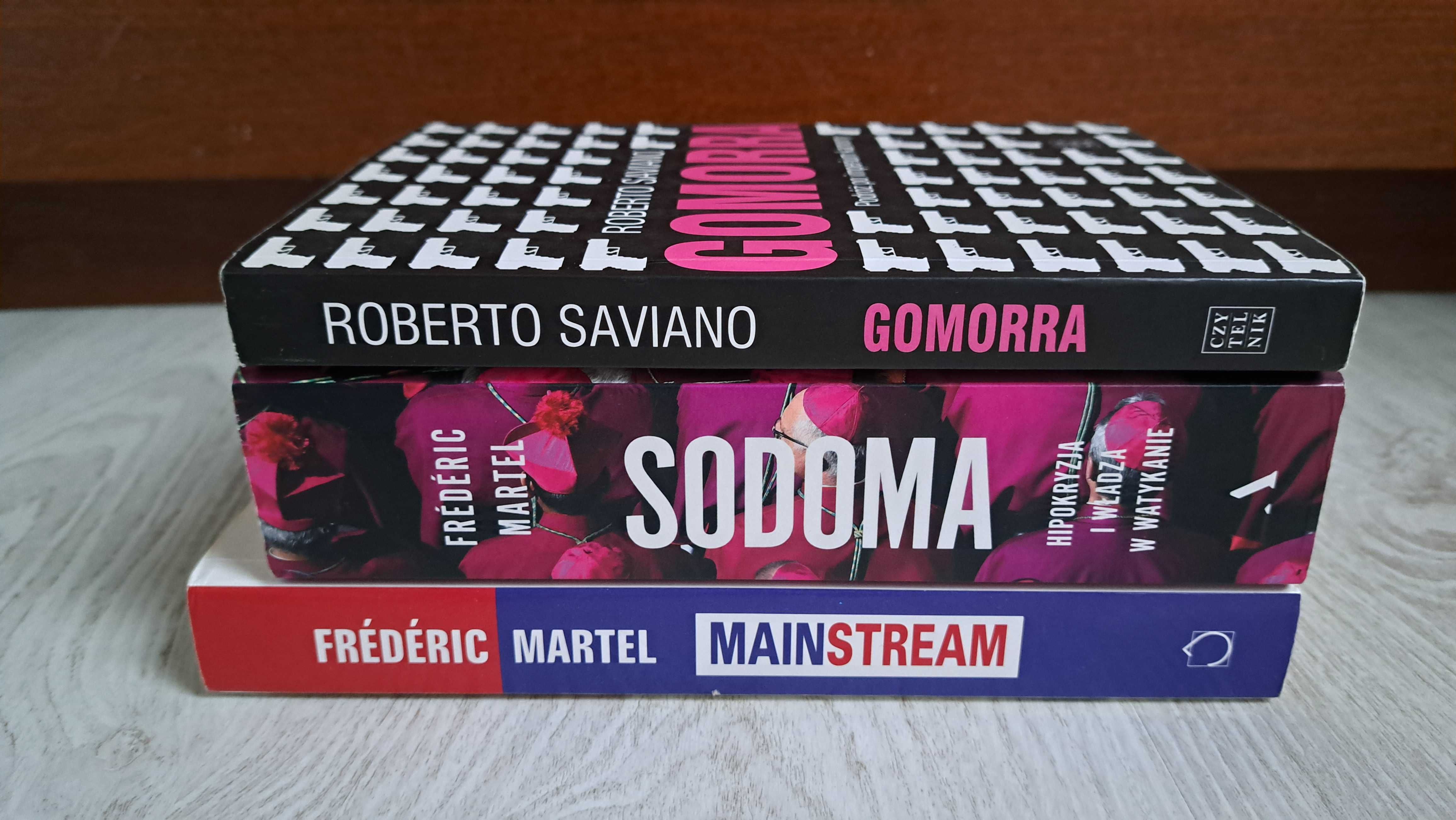 Frederic Martel SODOMA + Mainstream + Roberto Saviano Gomorra