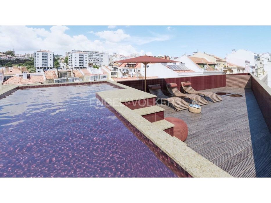 Deck Town House T3 a T4 com piscina no rooftop