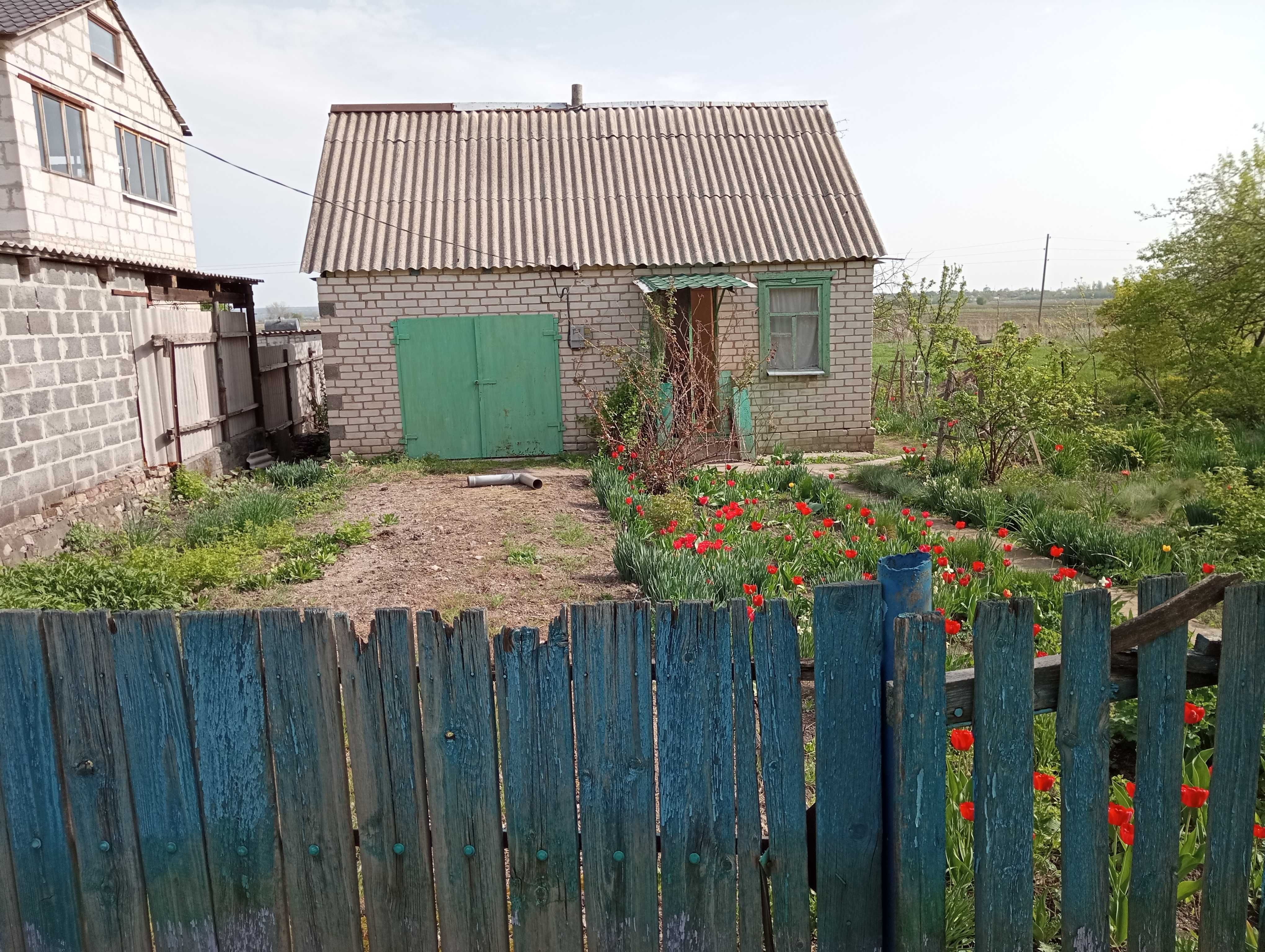 Дом пос. Андреевка с планом под застройку.