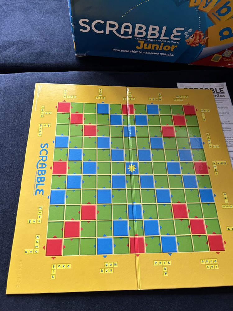 Gra planszowa Scrabble junior 6+