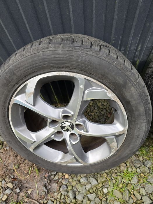 Alufelgi komplet 215/55/17 peugeot 4x108