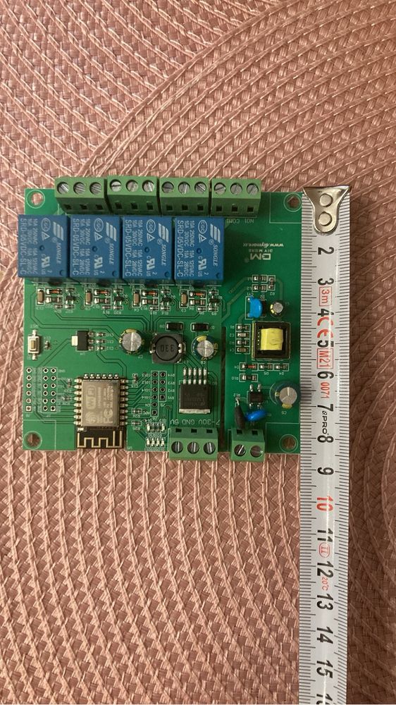 Esp8266 cztery przekaźniki Supla Smarthome