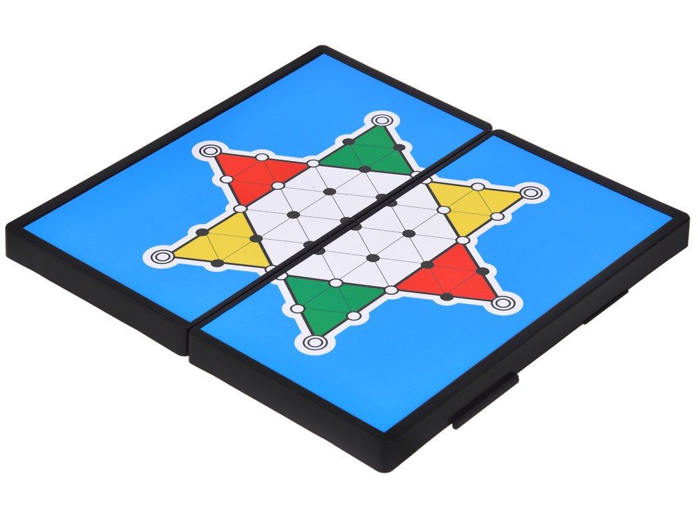 Zestaw gier 3w1 szachy warcaby chińczyk MAGNETYCZNE strategiczna