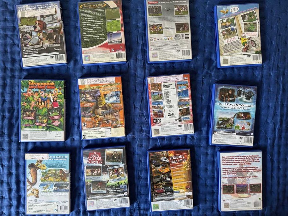Jogos PS2 em bom estado