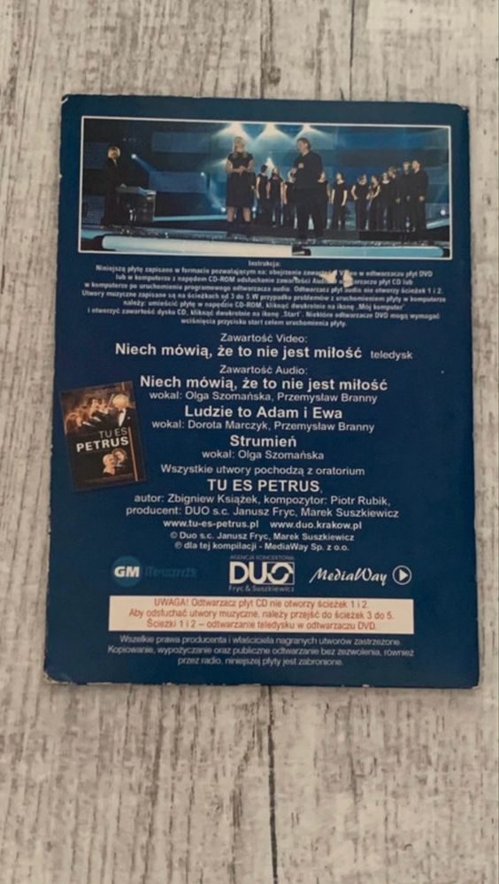 Płyty CD Jan Paweł II Piotr Rubik
