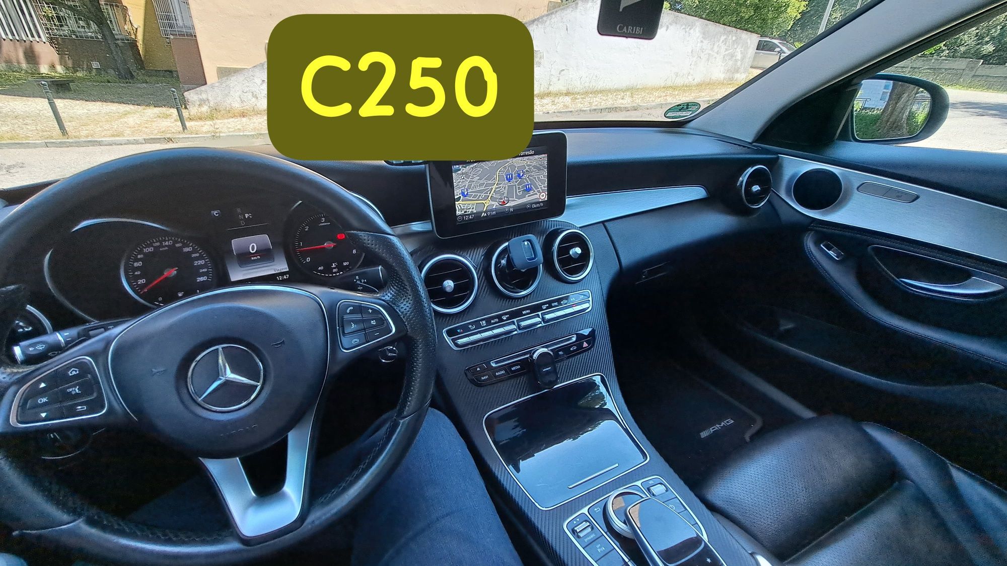 C 250 Mercedes-Benz TETO Panorâmico top de gama