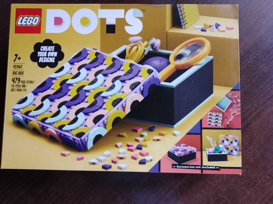 конструктор  Лего Dots большая коробка  479 деталей  от 7 лет