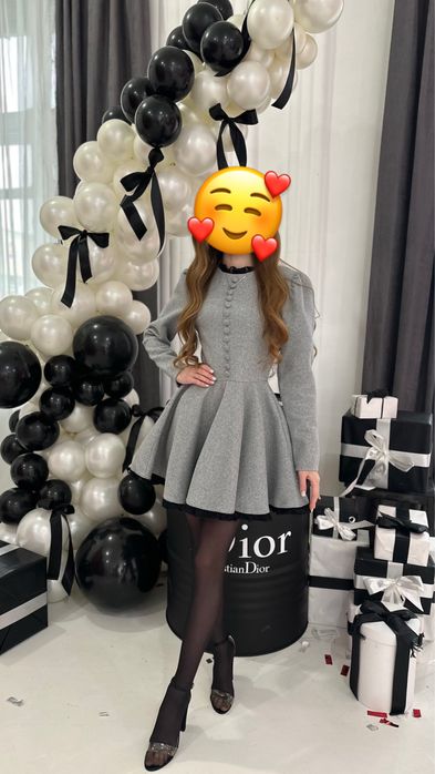 Кашемировое платье Ivina boutique