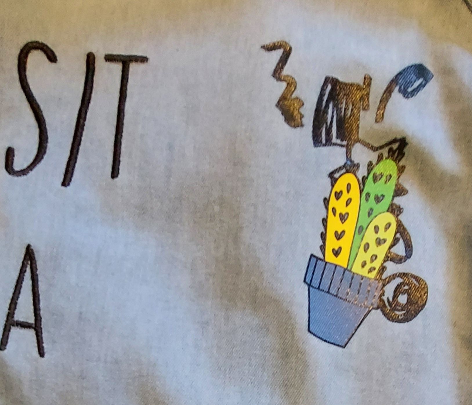 Mohito Błękitna kurtka bomberka jeansowa z napisami r. xs-34