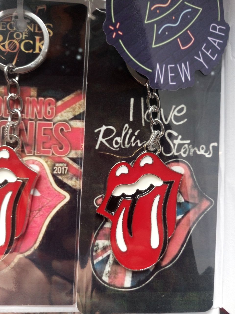 Porta chaves Rolling Stones Rock Legends Pack com Patch 6€99