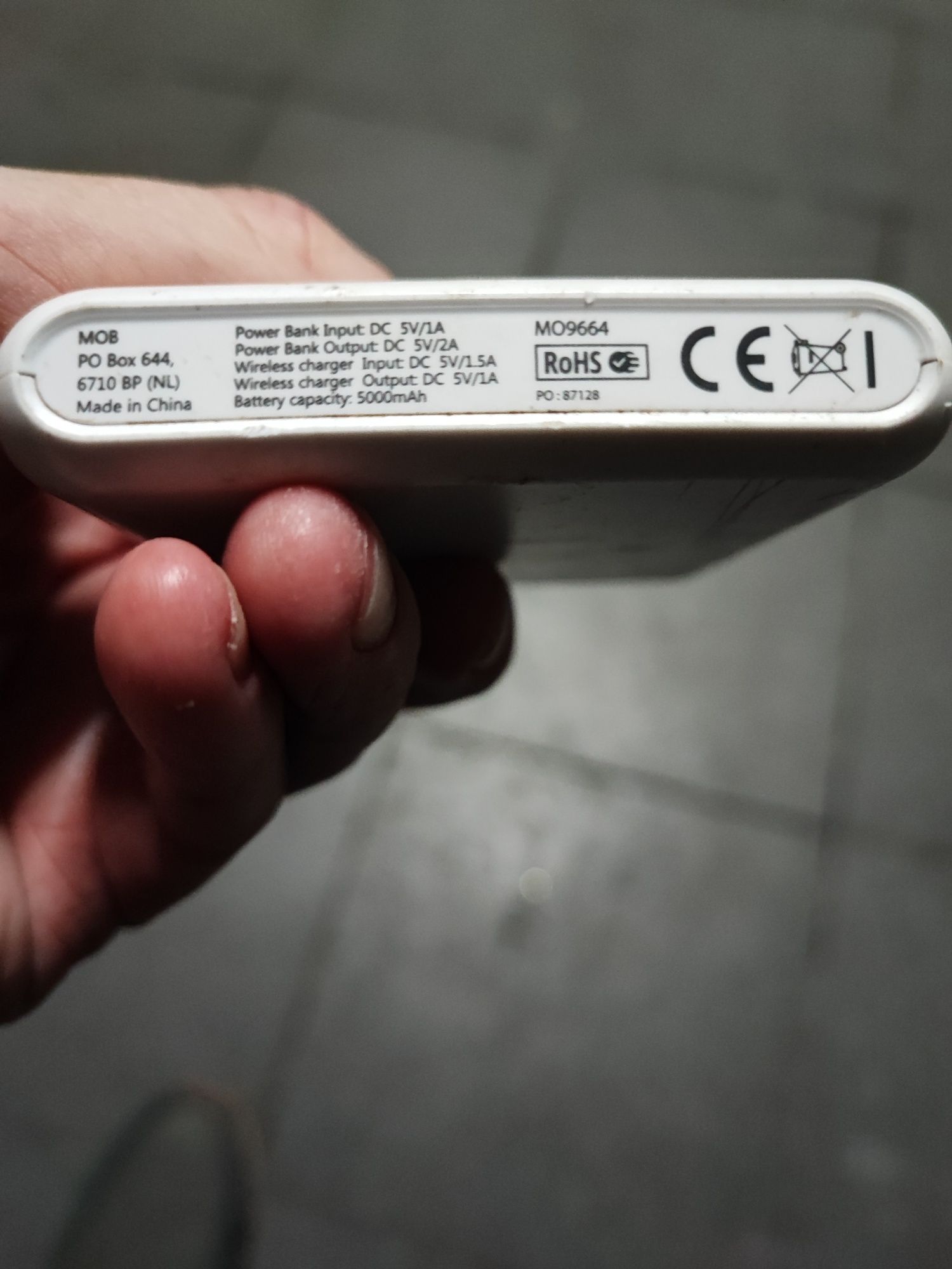 Ładowarka powerbank indukcja