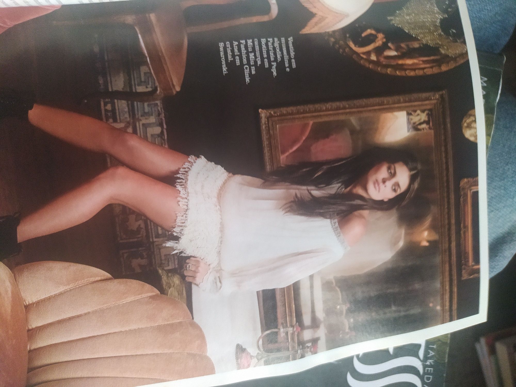 Revista Elle fevereiro 2012 Jennifer Aniston  e cuca roseta cuca