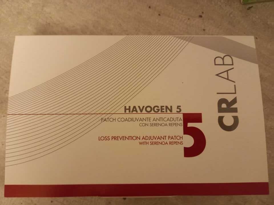 CrLab Plaster Havogen 5 łysienie włosy