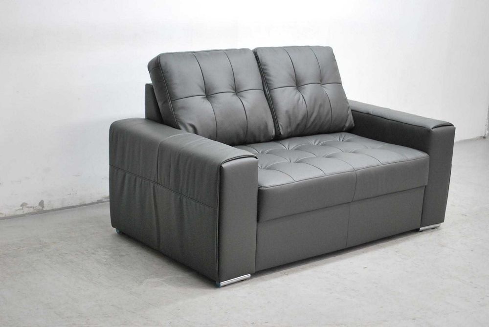 QQ 2 osobowa sofa, kanapa, SKÓRA naturalna madras 9117 POPI