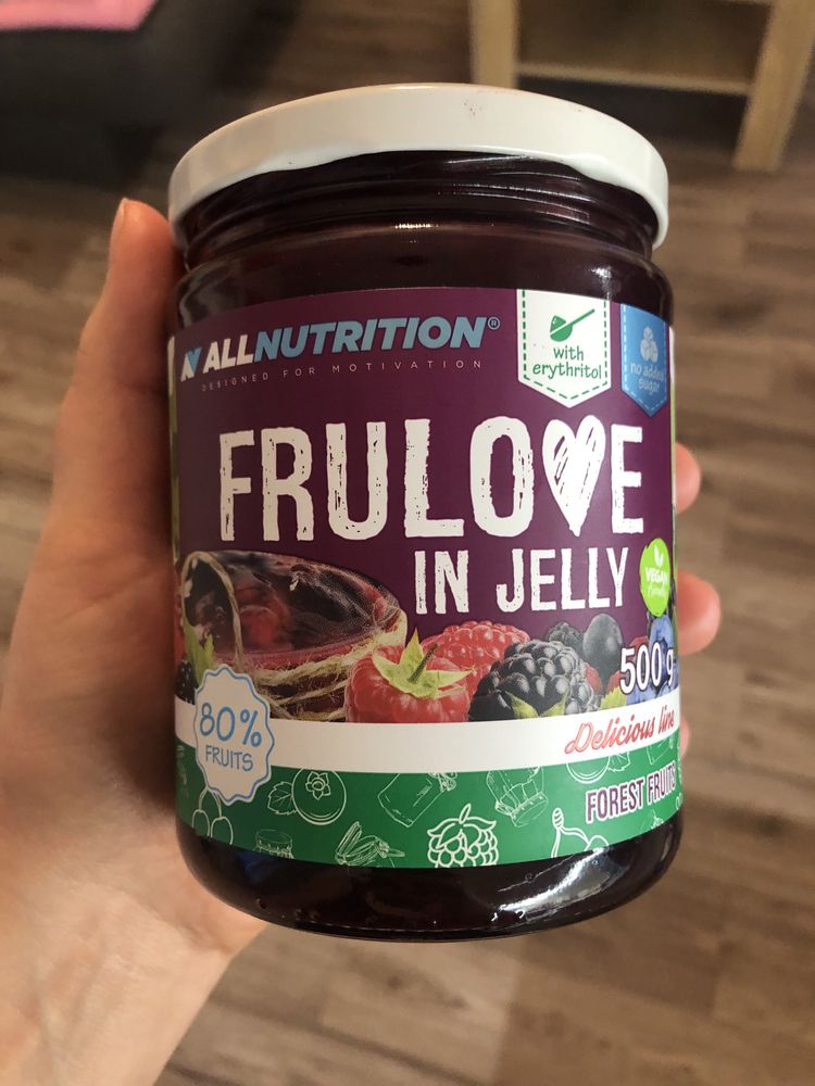 Frużelina frulove in Jelly owoce w żelu All Nutrition 500g