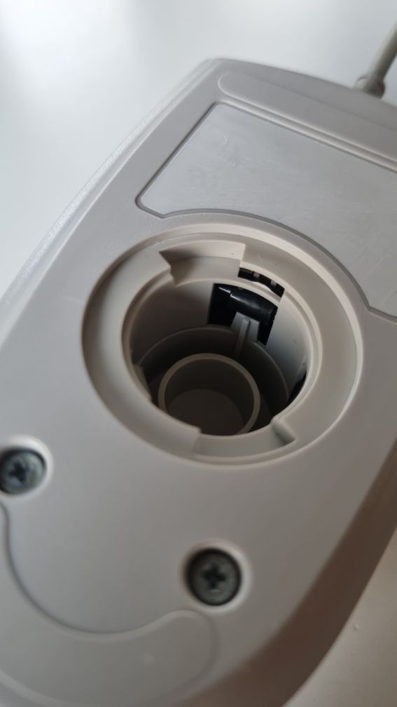Retro myszka komputerowa logitech kulkowa RS232 com Mouse