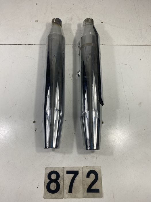 Harley Davidson Softail Heritage Wydech Tłumiki Komplet Chrom A872