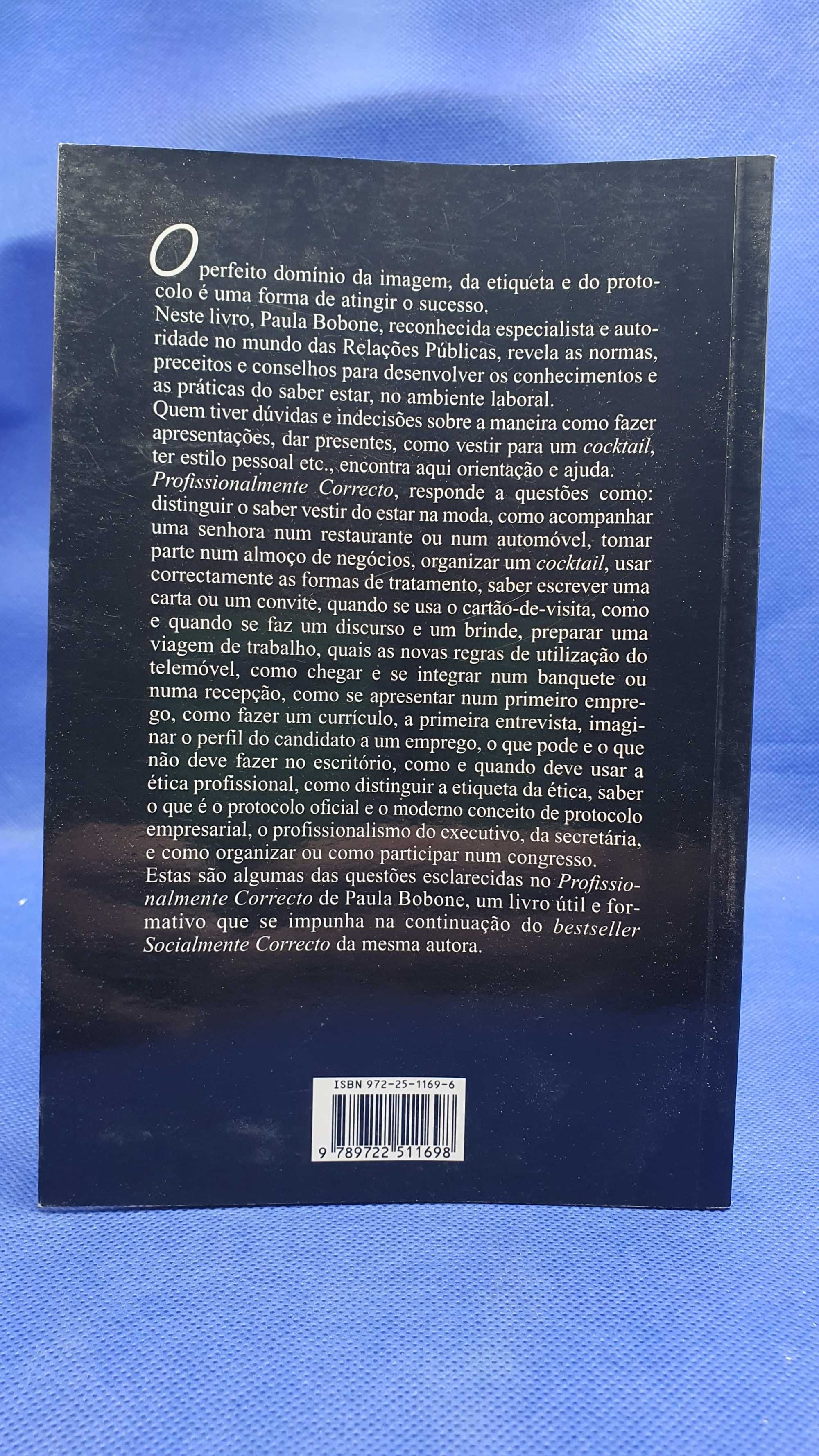 Livro - REF PA3 - Paula Bobone - Profissionalmente Correcto