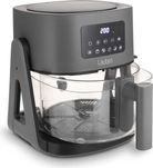Air Fryer Lauben 3w1 5,5 l frytkownica, szklany kosz, grill, patelnia