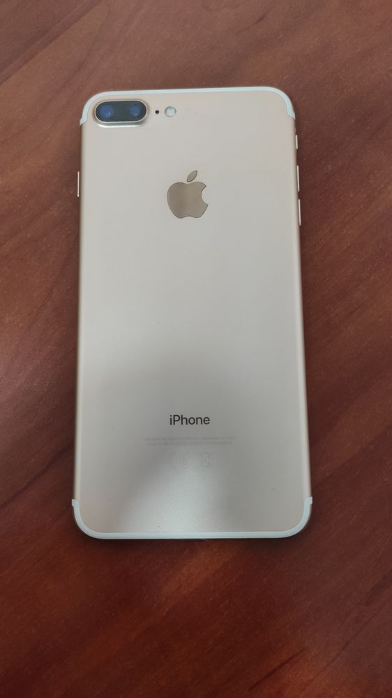 ‼️‼️iPhone 7+ Rose Gold, золотий айфон сім плюс, епл, айфон семь плюс