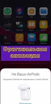 Беспроводные АирПодс 2 Airoha 1в1 без шумоподавления + чехол