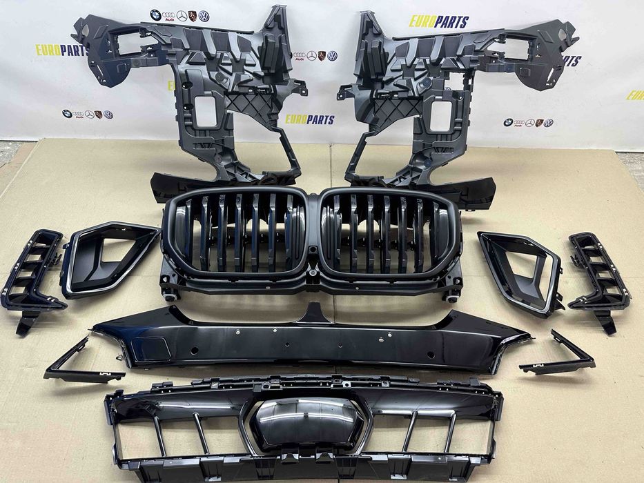 BMW X5 G05 LCI М пакет Решетки Жалюзи Ноздри Кронштейн бампера Новое