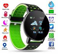Smartwatch,Smartband,zegarek,Pomiat Tlenu we Krwi Ciśnienie,puls,kalor