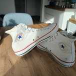 Trampki all Star Converse Chuck Taylor 42,5 białe za kostkę